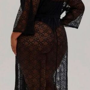 Torrid Full Length Lace Robe
